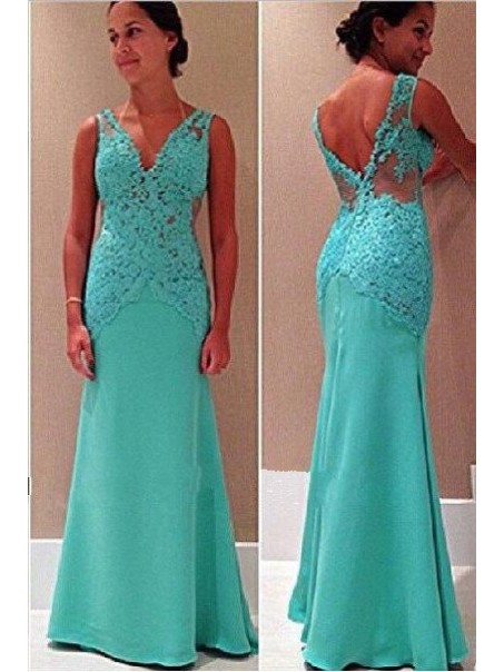 Mermaid Lace Floor Length Mother of the Bride Dresses 99702049