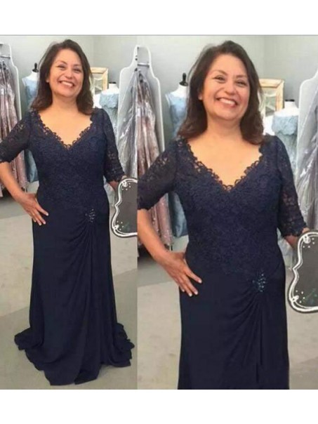 Elegant Lace Chiffon Mother of the Bride Dresses 99702055