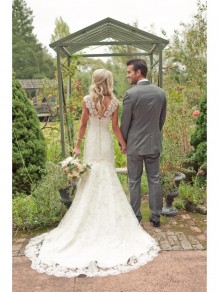 Elegant Trumpet / Mermaid Lace Wedding Dresses 99901073