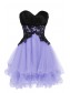 Hot Sale Short Black Blue Sweetheart Prom / Evening / Cocktail / Homecoming Dresses 99901074